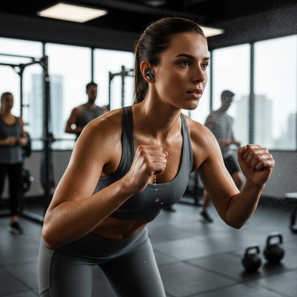 Earbuds During Workout