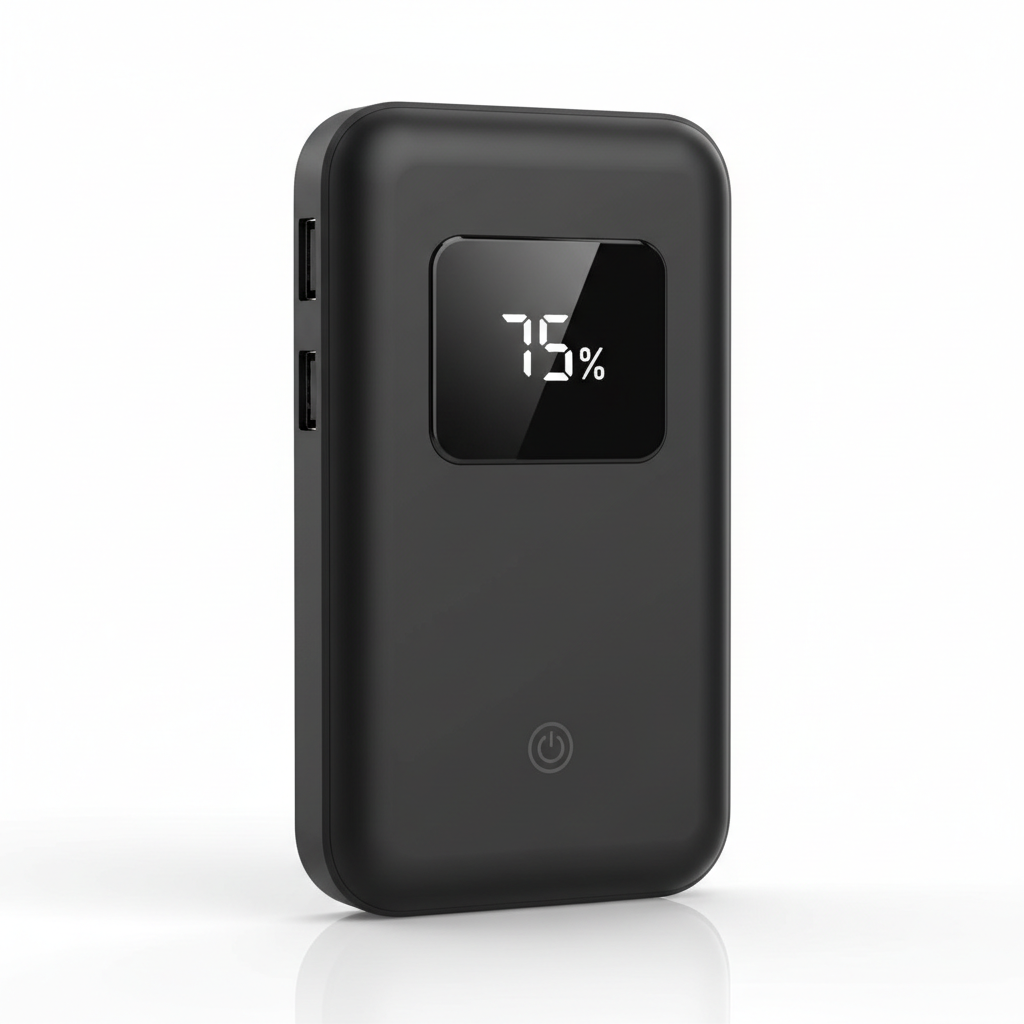 Portable Power Bank 20000mAh - Fast Charging with LED Display